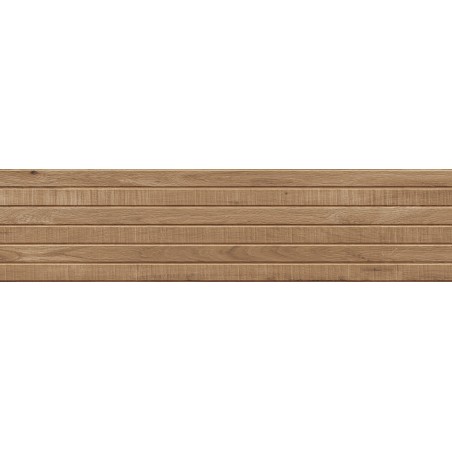 Mexen Western Wood Matný rektifikovaný glazovaný gres Walnut, obklad imitácia dreva 120 x 30 cm - TL702-120-030-54