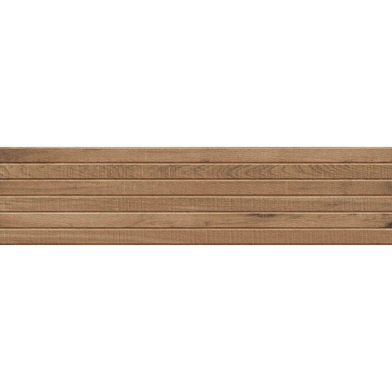 Mexen Western Wood Matný rektifikovaný glazovaný gres Walnut, obklad imitácia dreva 120 x 30 cm - TL702-120-030-54