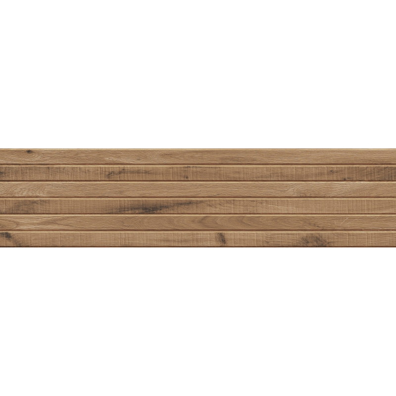 Mexen Western Wood Matný rektifikovaný glazovaný gres Walnut, obklad imitácia dreva 120 x 30 cm - TL702-120-030-54