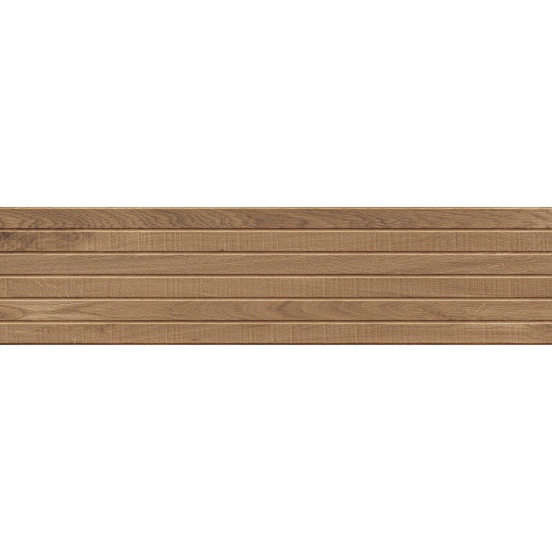 Mexen Western Wood Matný rektifikovaný glazovaný gres Walnut, obklad imitácia dreva 120 x 30 cm - TL702-120-030-54