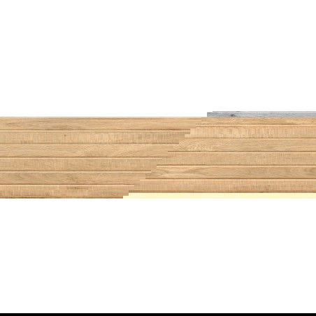 Mexen Western Wood Béžový glazovaný gres rekt. G1, dlaždica drevopodobná stenová 120 x 30 cm, mat - TL702-120-030-55