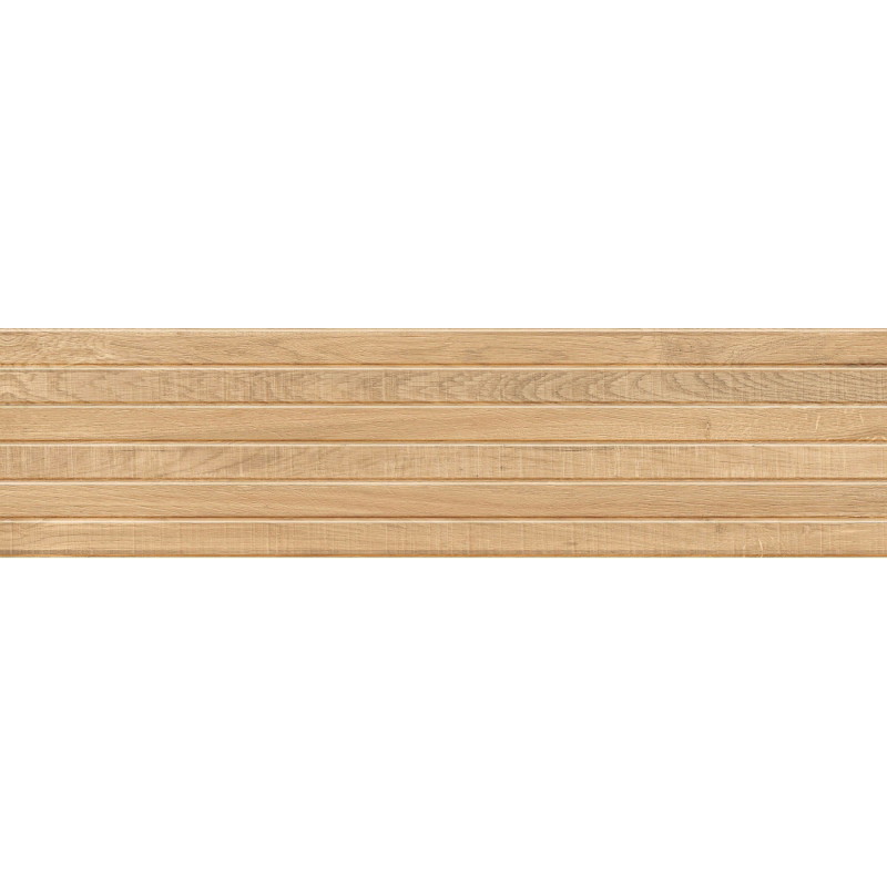 Mexen Western Wood Béžový, glazovaný rektifikovaný gres G1, drevopodobná nástenná dlaždica 120 x 30 cm, matný