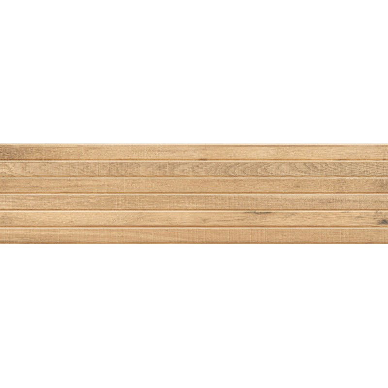 Mexen Western Wood Béžový glazovaný gres rekt. G1, dlaždica drevopodobná stenová 120 x 30 cm, mat - TL702-120-030-55