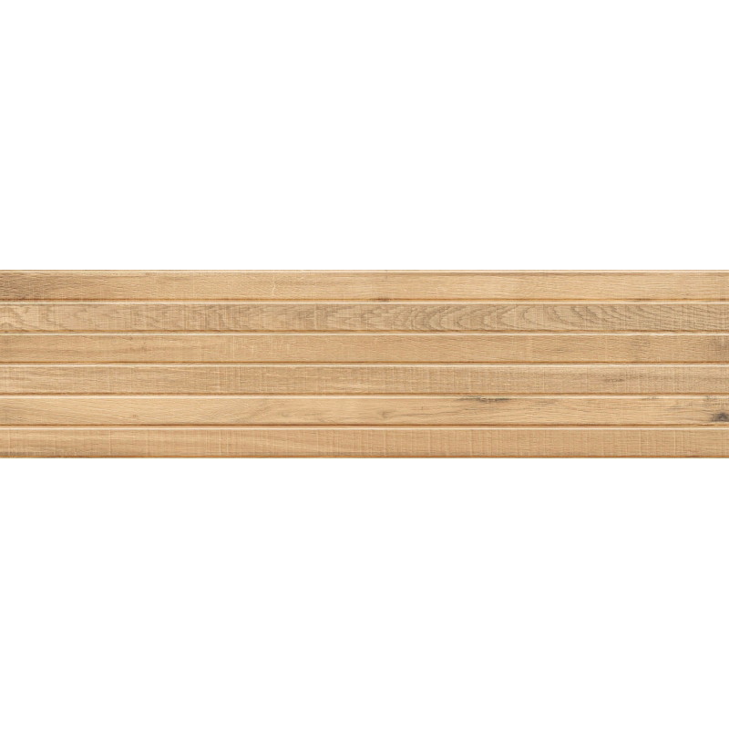 Mexen Western Wood Béžový, glazovaný rektifikovaný gres G1, drevopodobná nástenná dlaždica 120 x 30 cm, matný