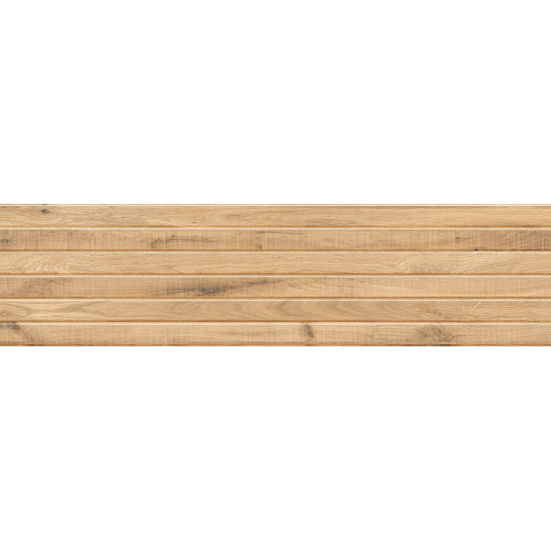Mexen Western Wood Béžový, glazovaný rektifikovaný gres G1, drevopodobná nástenná dlaždica 120 x 30 cm, matný