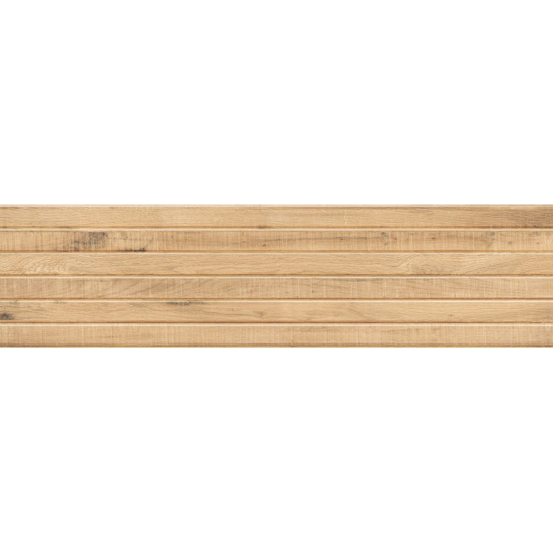 Mexen Western Wood Béžový, glazovaný rektifikovaný gres G1, drevopodobná nástenná dlaždica 120 x 30 cm, matný