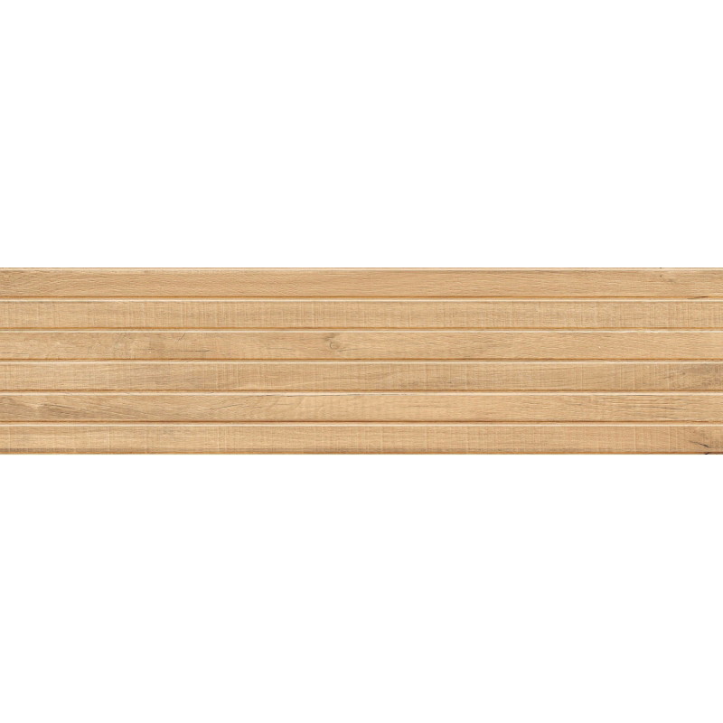 Mexen Western Wood Béžový, glazovaný rektifikovaný gres G1, drevopodobná nástenná dlaždica 120 x 30 cm, matný