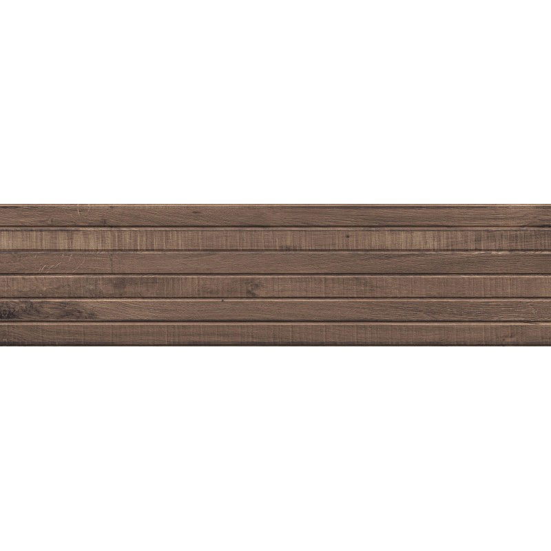 Mexen Western Wood Choco gres glazovaný rekt. G1, dlaždica drevopodobná podlahová-stenová 120 x 30 cm, mat