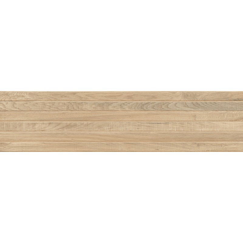 Mexen Western Wood Miele glazúrovaný rektifikovaný G1, drevodekoratívna nástenná dlažba 120 x 30 cm, matná