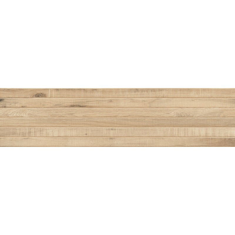 Mexen Western Wood Miele glazúrovaný rektifikovaný G1, drevodekoratívna nástenná dlažba 120 x 30 cm, matná