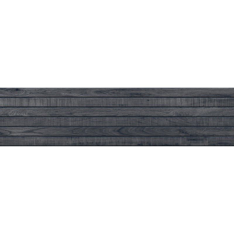 Mexen Western Wood Nero glazovaný gres rekt. G1, dlaždica dreveného vzhľadu podlahová-stenová 120 x 30 cm, matná
