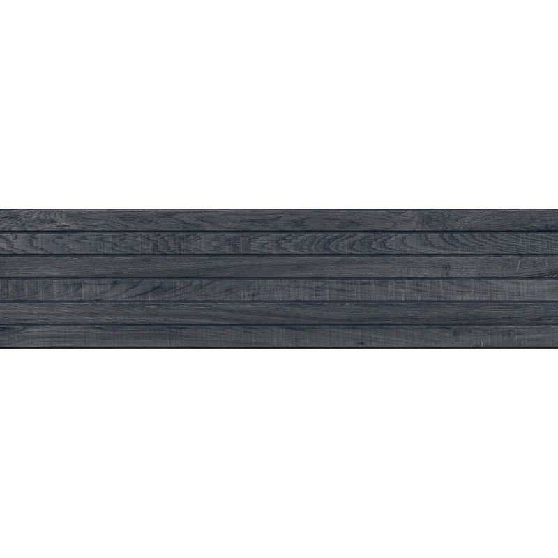 Mexen Western Wood Nero glazúrovaný rektifikovaný gres G1, dlaždica na stenu imitácia dreva 120 x 30 cm, mat