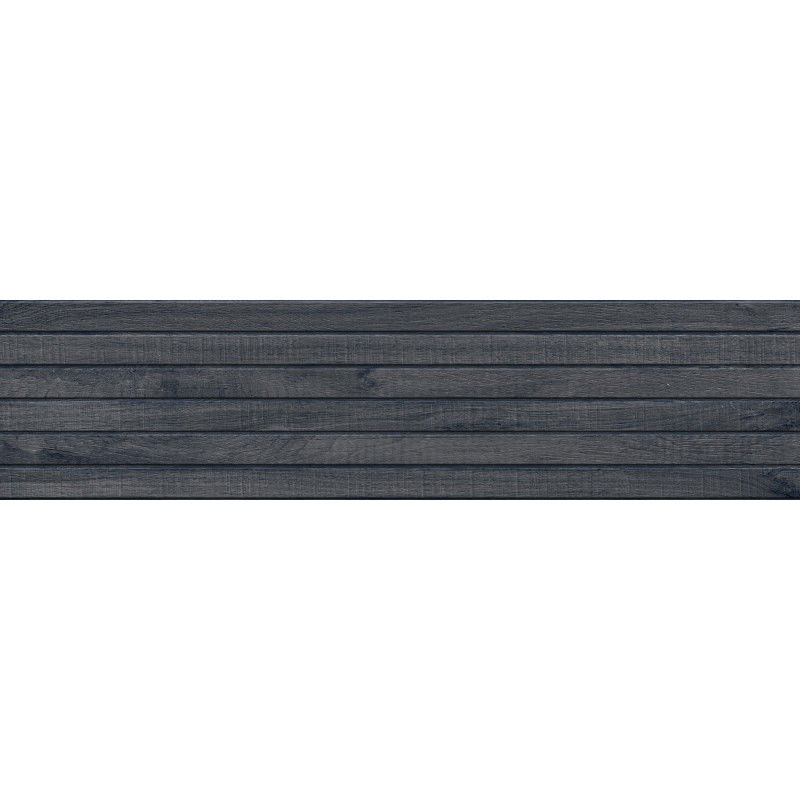 Mexen Western Wood Nero glazúrovaný rektifikovaný gres G1, dlaždica na stenu imitácia dreva 120 x 30 cm, mat