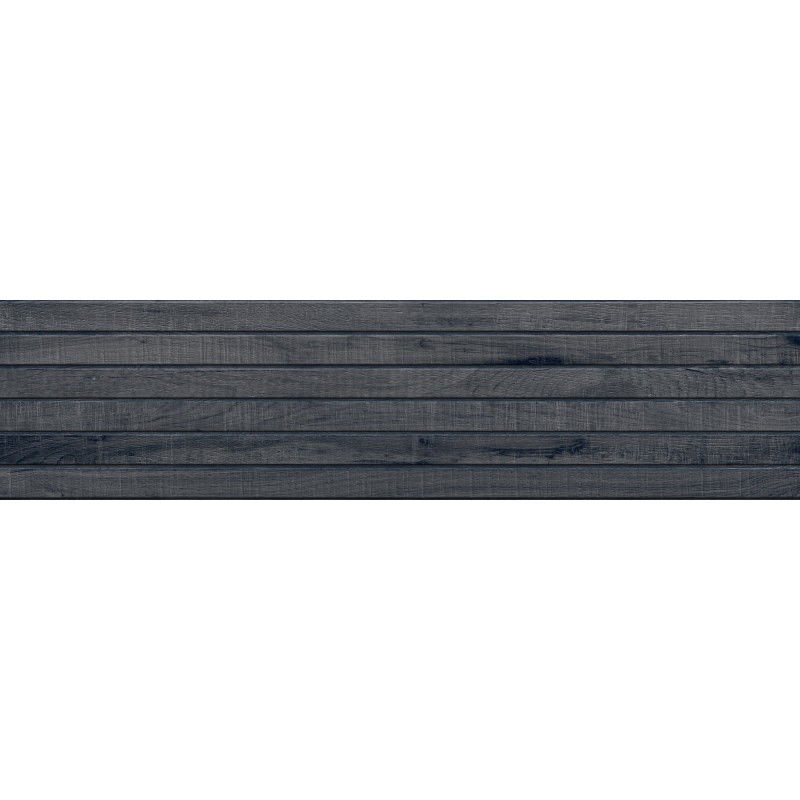 Mexen Western Wood Nero glazúrovaný rektifikovaný gres G1, dlaždica na stenu imitácia dreva 120 x 30 cm, mat