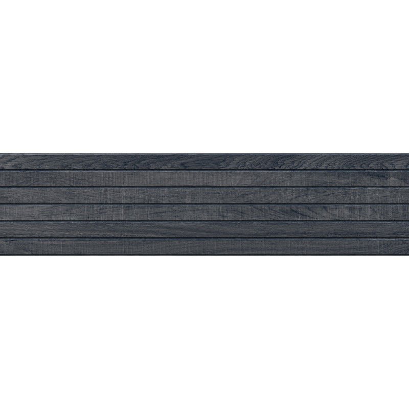 Mexen Western Wood Nero glazovaný gres rekt. G1, dlaždica dreveného vzhľadu podlahová-stenová 120 x 30 cm, matná