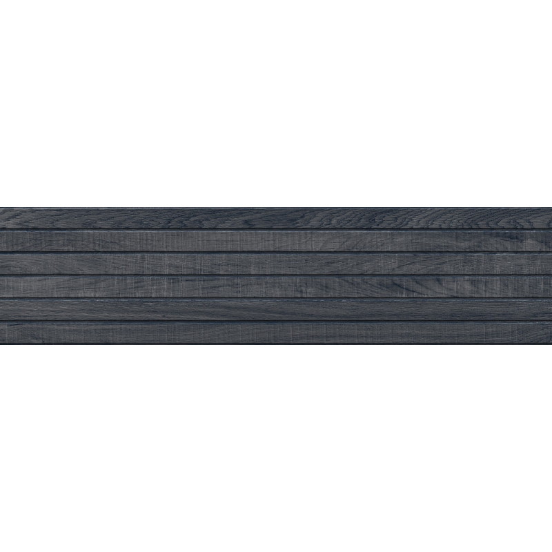 Mexen Western Wood Nero gres glazovaný rekt. G1, dlaždica podobná drevu nástenná 120 x 30 cm, mat - TL702-120-030-58