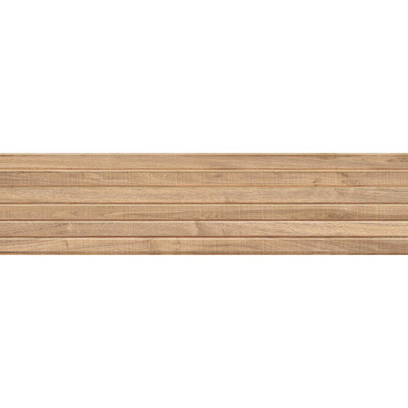 Mexen Mulberry Wood Honey gres glazovaný rekt. G1, drevodekoratívna stenová dlaždica 120 x 30 cm, matná - TL703-120-030-51