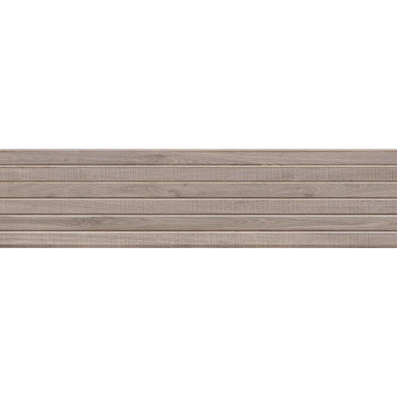 Mexen Mulberry Wood Tortora gres glazované rekt. G1, drevený vzhľad stena 120 x 30 cm, matný - TL703-120-030-52