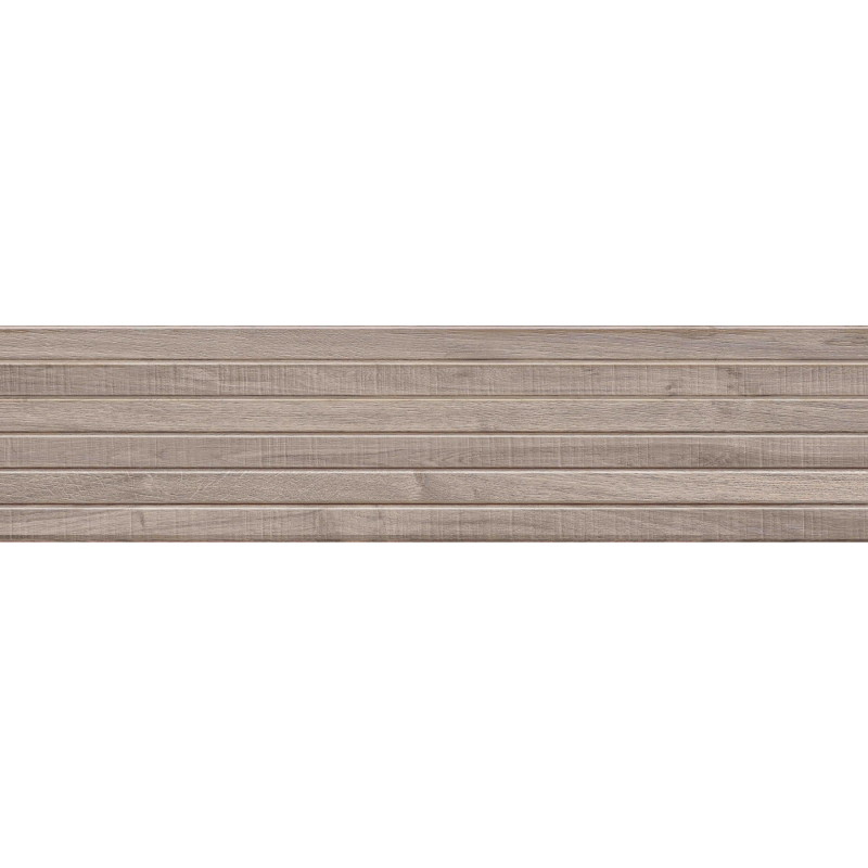 Mexen Mulberry Wood Tortora gres glazované rekt. G1, drevený vzhľad stena 120 x 30 cm, matný - TL703-120-030-52