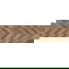 Mexen Native Hnedý glazovaný gres rek. G1, dlaždice podobná drevu, podlaha-stena 120 x 30 cm, carving - TL704-120-030-01