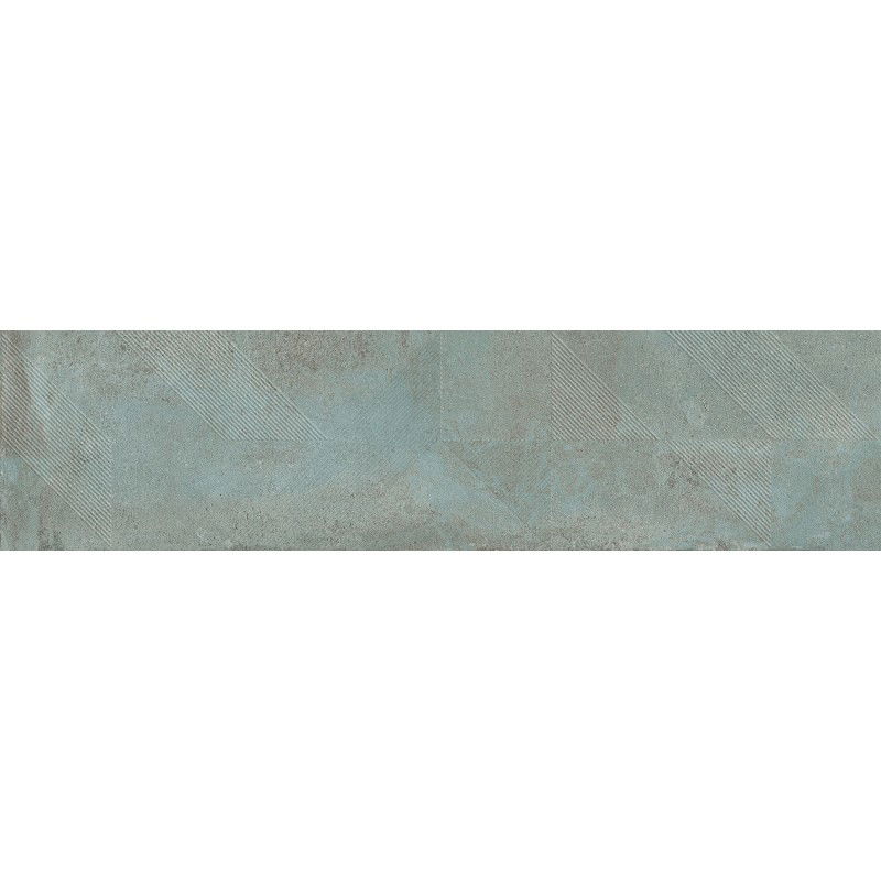 Mexen Lassa Spiga Aqua gres glazovaný rek. G1, nástenná dlaždica 120 x 30 cm, matná - TL705-120-030-50