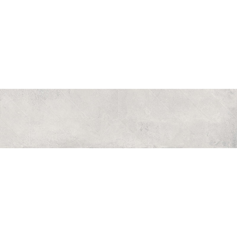 Mexen Lassa Spiga Bianco glazovaný gres rekt. G1, nástenná dlaždica 120 x 30 cm, mat - TL705-120-030-52