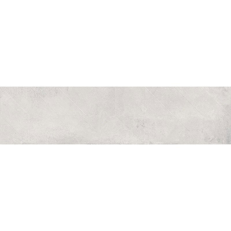 Mexen Lassa Spiga Bianco gres glazovaný rekt. G1, podlahová a stenová dlaždica 120 x 30 cm, mat - TL705-120-030-52