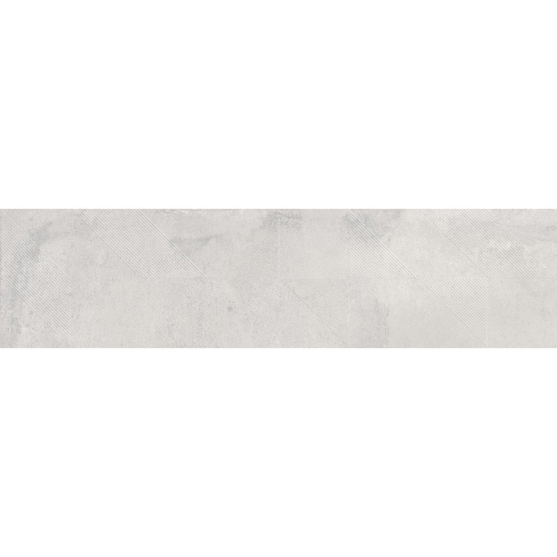 Mexen Lassa Spiga Bianco glazovaný gres rekt. G1, nástenná dlaždica 120 x 30 cm, mat - TL705-120-030-52