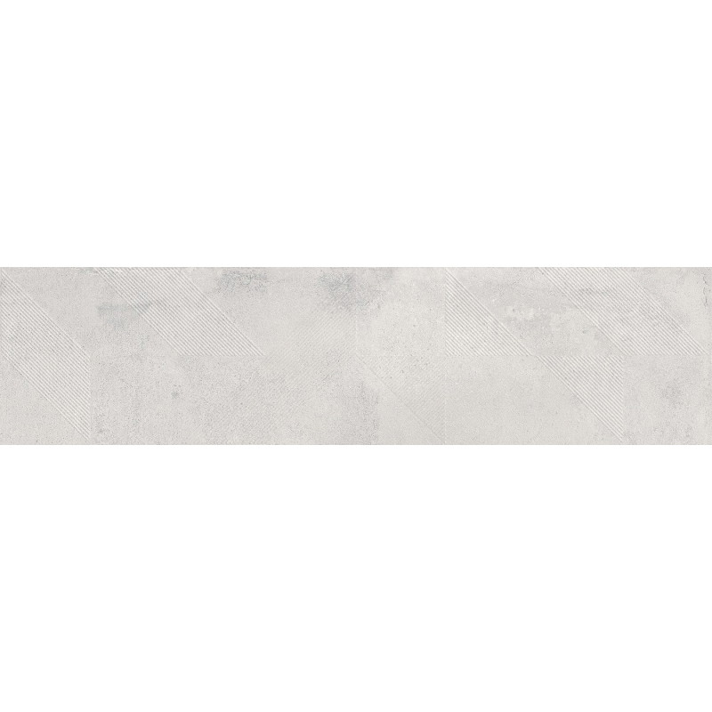 Mexen Lassa Spiga Bianco glazovaný gres rekt. G1, nástenná dlaždica 120 x 30 cm, mat - TL705-120-030-52