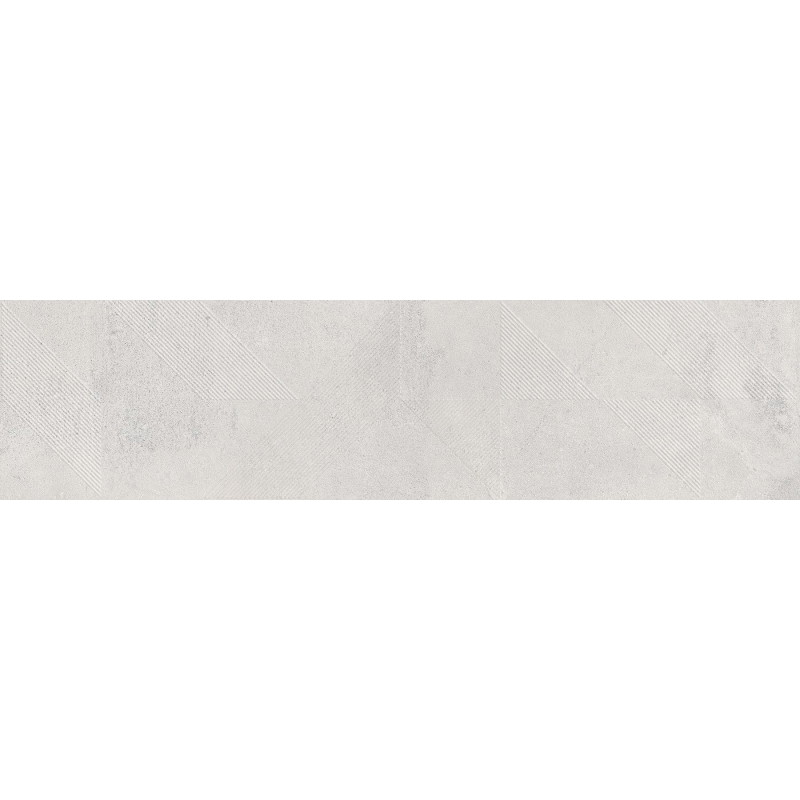 Mexen Lassa Spiga Bianco glazovaný gres rekt. G1, nástenná dlaždica 120 x 30 cm, mat - TL705-120-030-52