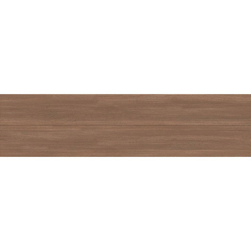 Mexen Prestige Wood Hnedý lesklý gres rekt. G1, drevopodobná nástenná dlažba 120 x 30 cm, mat - TL706-120-030-50