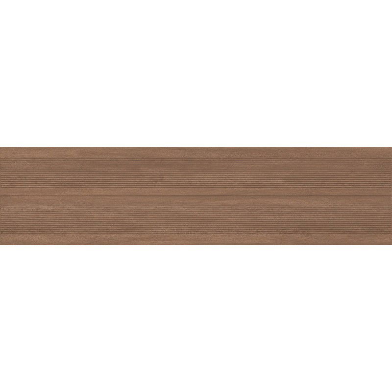 Mexen Prestige Wood Hnedý lesklý gres rekt. G1, drevopodobná nástenná dlažba 120 x 30 cm, mat - TL706-120-030-50