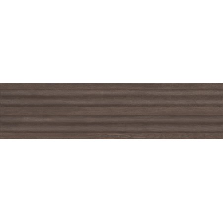 Mexen Prestige Wood Káva gres glazúrovaný rekt. G1, drevopodobná nástenná dlaždica 120 x 30 cm, mat - TL706-120-030-51