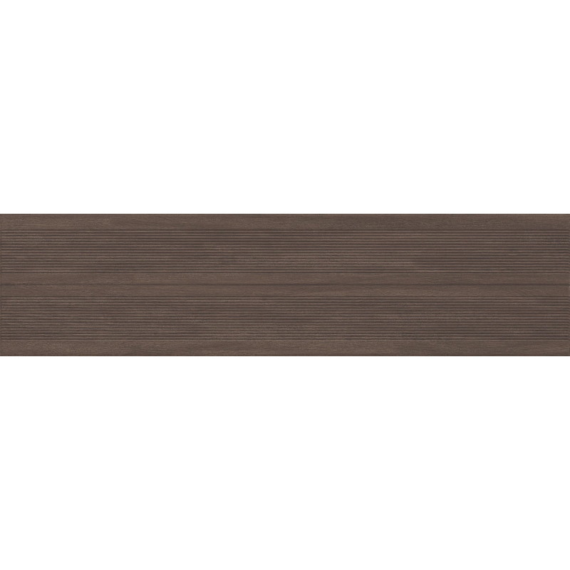 Mexen Prestige Wood Káva gres glazúrovaný rekt. G1, drevopodobná nástenná dlaždica 120 x 30 cm, mat - TL706-120-030-51
