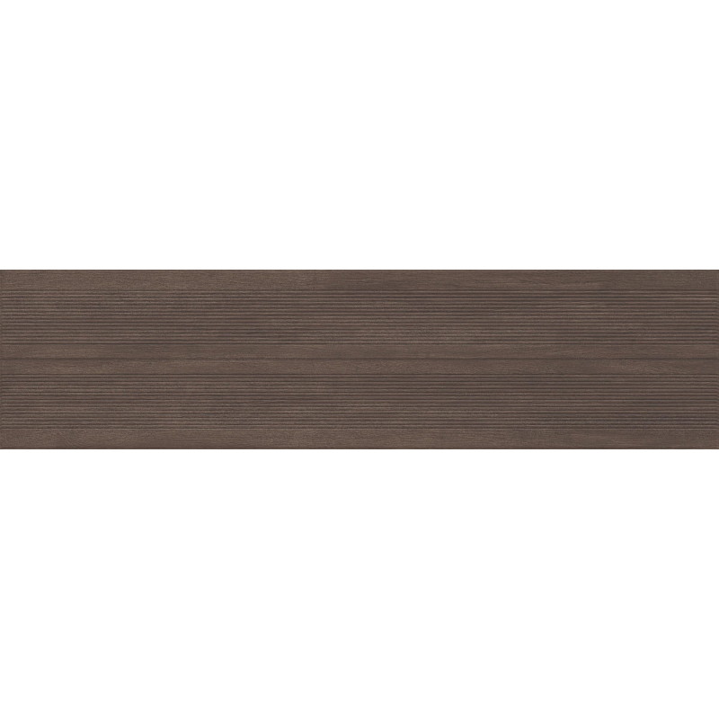 Mexen Prestige Wood Káva gres glazúrovaný rekt. G1, drevopodobná nástenná dlaždica 120 x 30 cm, mat - TL706-120-030-51