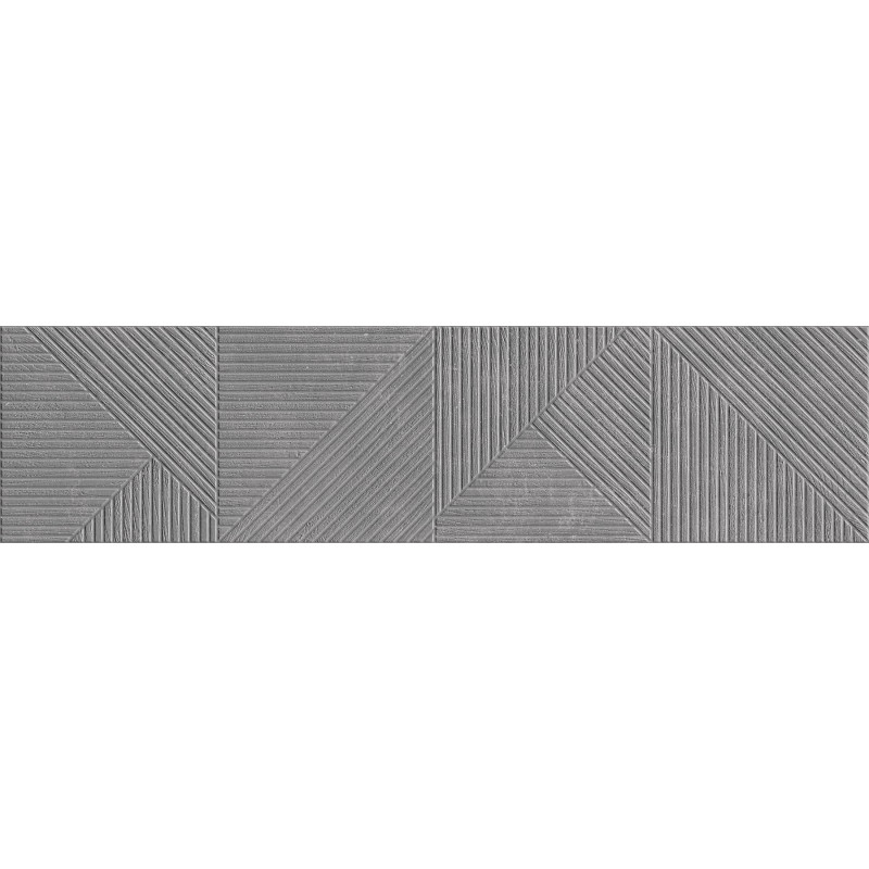 Mexen Magnifica Avenue Nero glazovaný rekt. G1, nástenná dlaždica 120 x 30 cm, matná - TL707-120-030-51