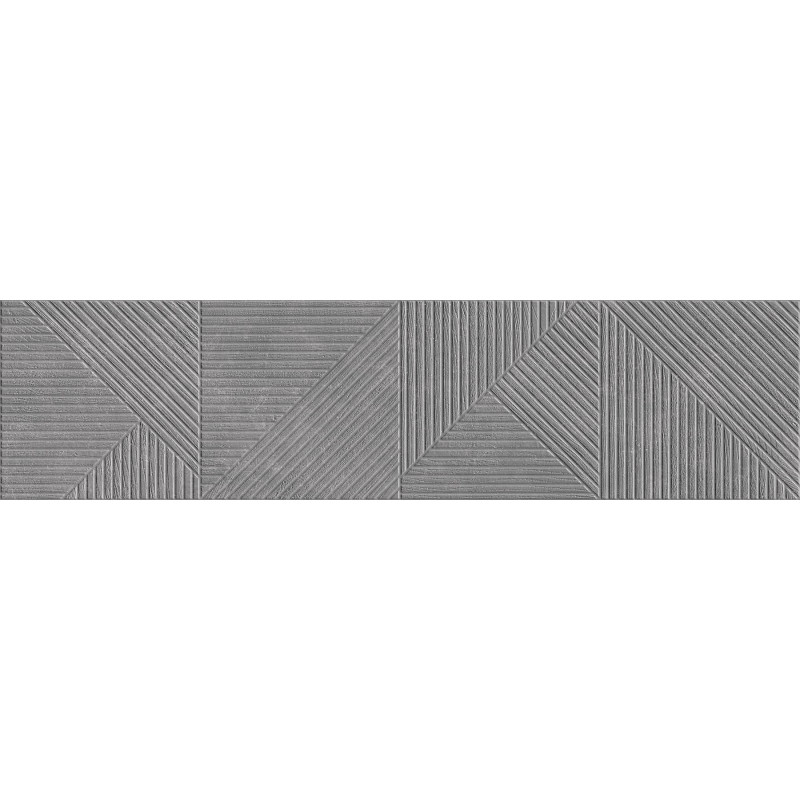 Mexen Magnifica Avenue Nero glazovaný rekt. G1, nástenná dlaždica 120 x 30 cm, matná - TL707-120-030-51