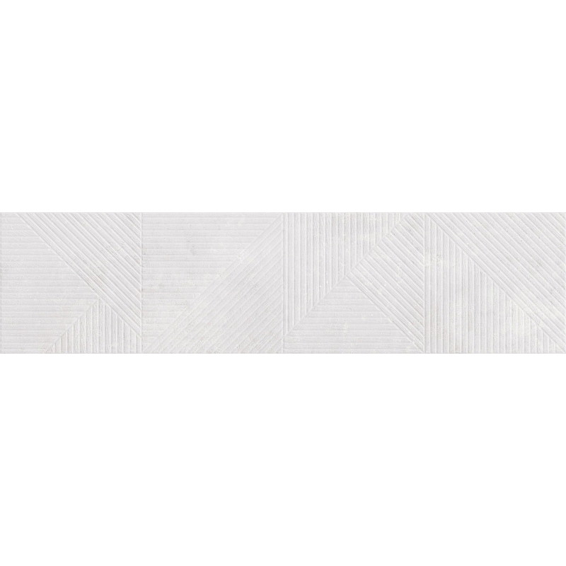 Mexen Magnifica Avenue Bianco glazovaný gres rektifikovaný, obklad 120 x 30 cm, matný - TL707-120-030-53