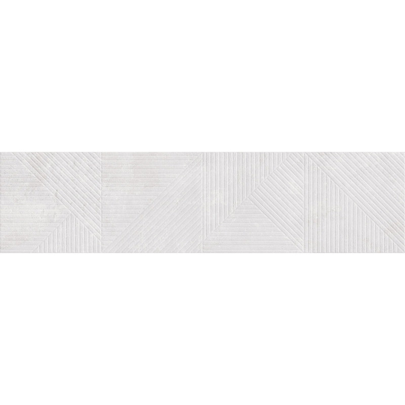 Mexen Magnifica Avenue Bianco glazovaný gres rektifikovaný, obklad 120 x 30 cm, matný - TL707-120-030-53