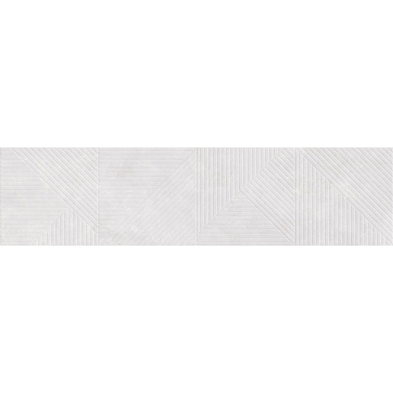 Mexen Magnifica Avenue Bianco glazovaný gres rektifikovaný, obklad 120 x 30 cm, matný - TL707-120-030-53