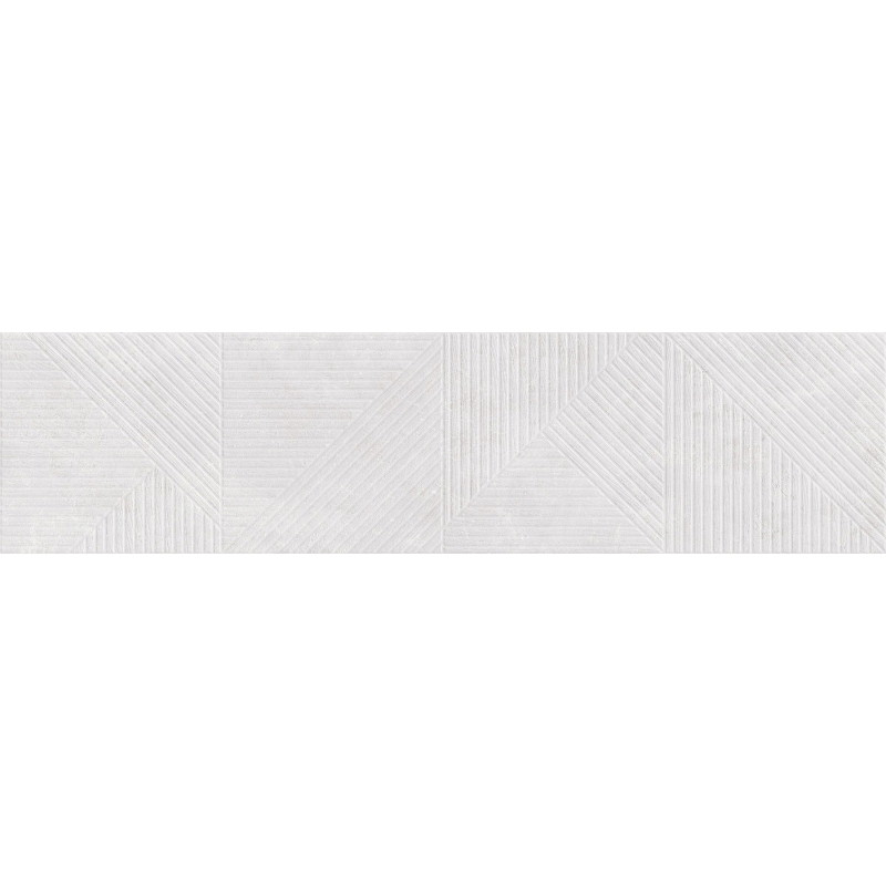Mexen Magnifica Avenue Bianco glazovaný gres rektifikovaný, obklad 120 x 30 cm, matný - TL707-120-030-53