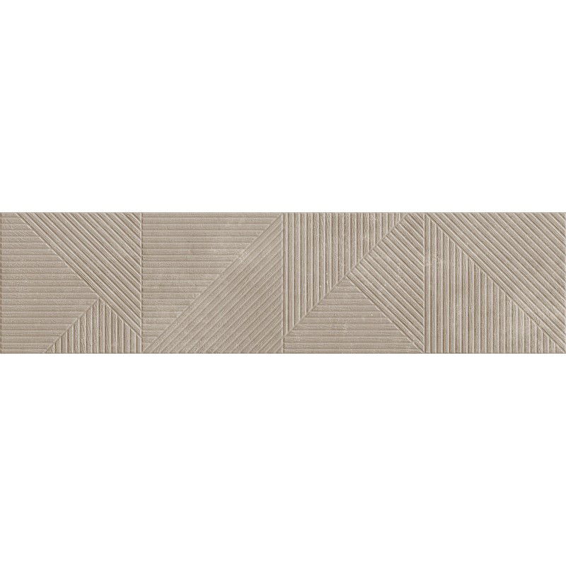 Mexen Magnifica Avenue Taupe glazovaný gres rekt. G1, nástenná dlaždica 120 x 30 cm, matná - TL707-120-030-54