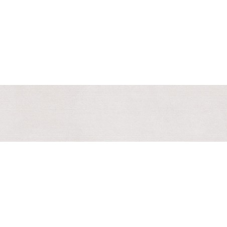 Mexen Oryol Liner White gres sklovitý rekt. G1, nástenná dlaždica 120 x 30 cm, carving - TL708-120-030-50