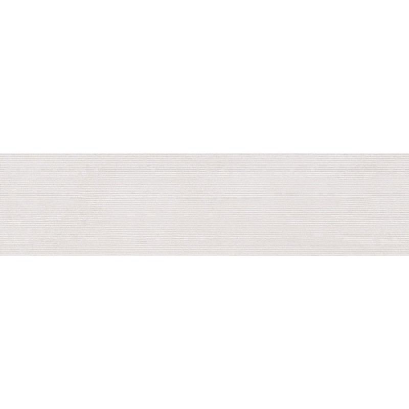 Mexen Oryol Liner White leštený gres rekt. G1, podlahová a stenová dlaždica 120 x 30 cm, carving - TL708-120-030-50