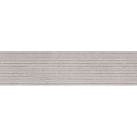 Mexen Oryol Liner Gris gres glazovaný rekt. G1, obkladová dlaždica 120 x 30 cm, carving - TL708-120-030-51