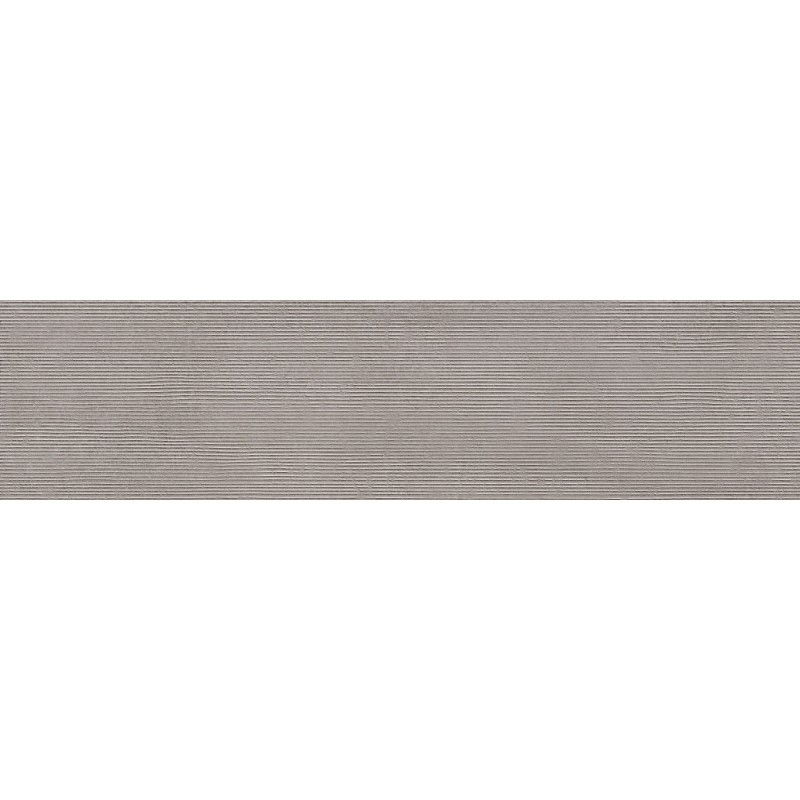 Mexen Oryol Liner Grey leštená rektifikovaná kamenina, nástenná dlaždica 120 x 30 cm, carving - TL708-120-030-52