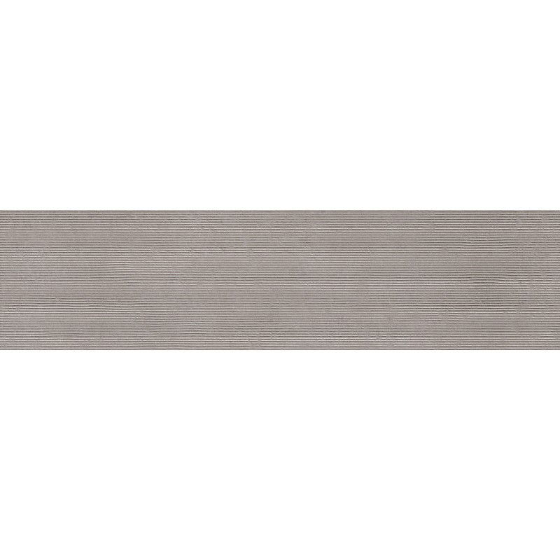 Mexen Oryol Liner Grey leštená rektifikovaná kamenina, nástenná dlaždica 120 x 30 cm, carving - TL708-120-030-52