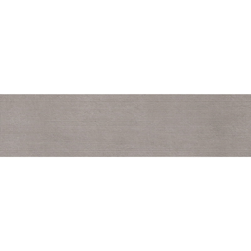 Mexen Oryol Liner Grey leštený rektifikovaný gres G1, nástenná dlaždica 120 x 30 cm, carving - TL708-120-030-52