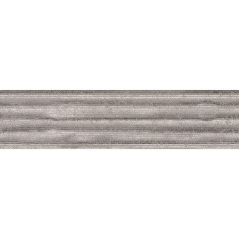 Mexen Oryol Liner Grey leštená rektifikovaná kamenina, nástenná dlaždica 120 x 30 cm, carving - TL708-120-030-52
