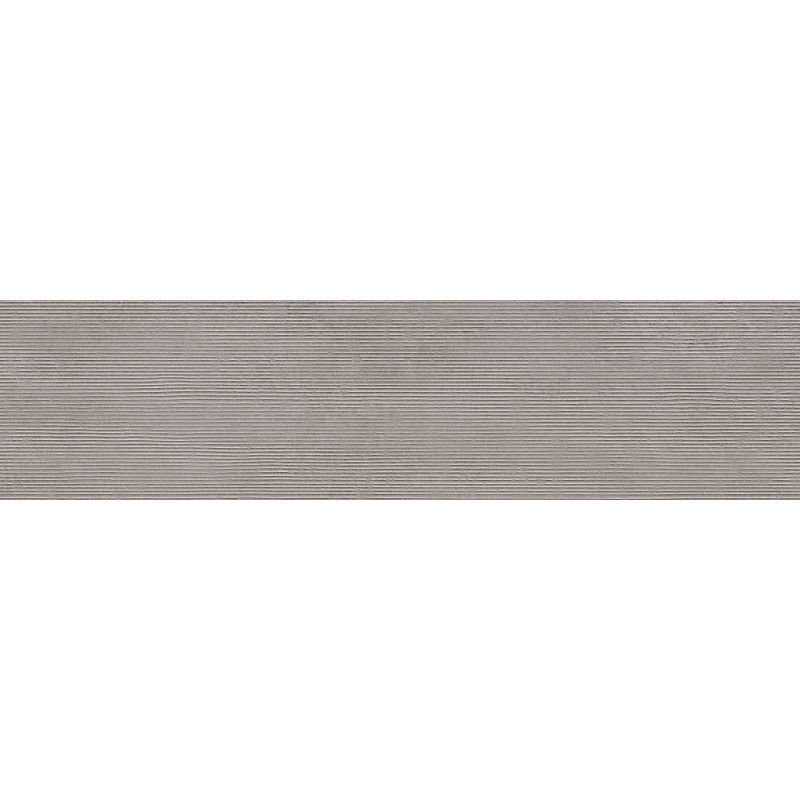 Mexen Oryol Liner Grey leštená rektifikovaná kamenina, nástenná dlaždica 120 x 30 cm, carving - TL708-120-030-52